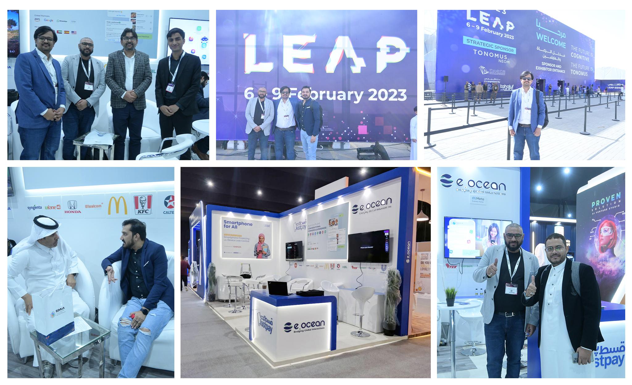 showcases at Leap 2023 in Saudi Arabia